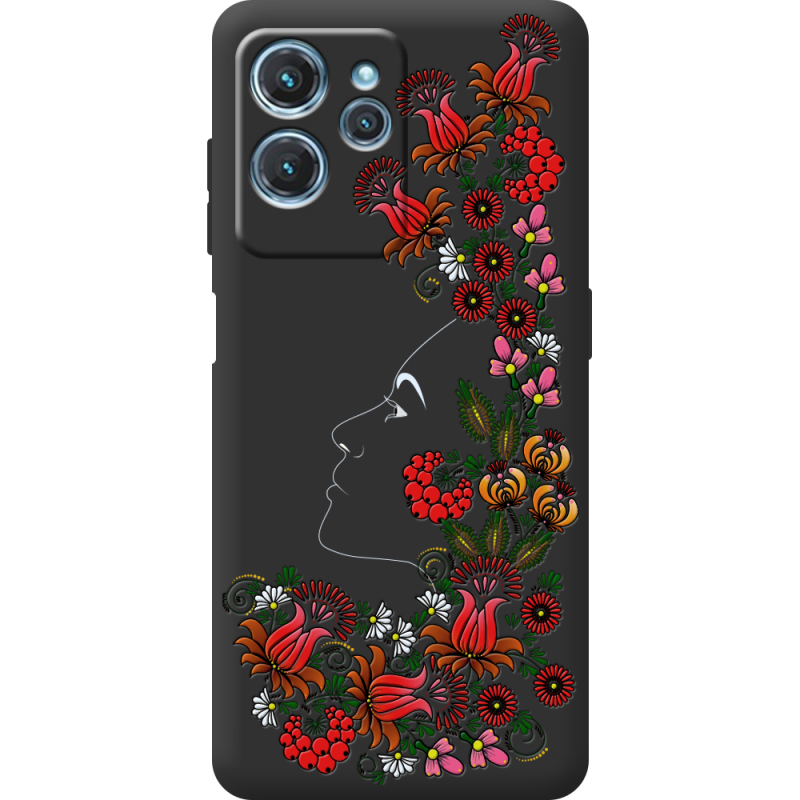 Черный чехол BoxFace Oukitel C32 3D Ukrainian Muse