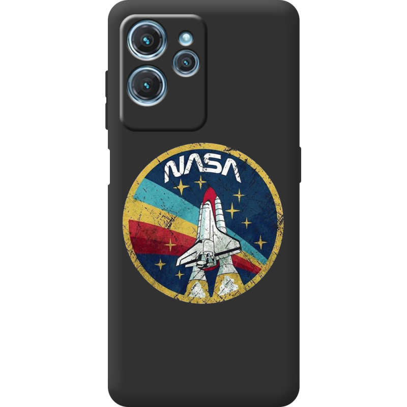 Черный чехол BoxFace Oukitel C32 NASA