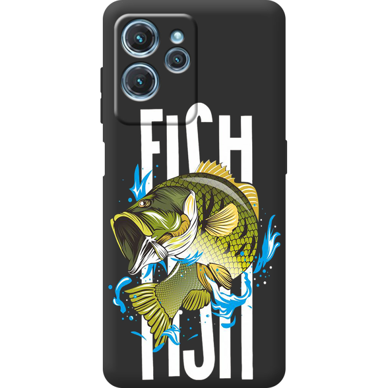 Черный чехол BoxFace Oukitel C32 Fish