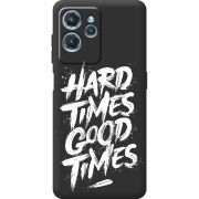 Черный чехол BoxFace Oukitel C32 Hard Times Good Times