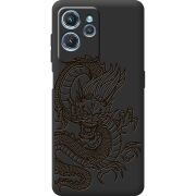 Черный чехол BoxFace Oukitel C32 Chinese Dragon