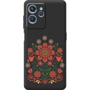 Черный чехол BoxFace Oukitel C32 Ukrainian Ornament