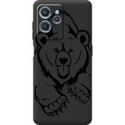 Черный чехол BoxFace Oukitel C32 Grizzly Bear