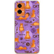 Чехол BoxFace Oukitel C33 Yoga Cat