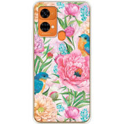 Чехол BoxFace Oukitel C33 Birds in Flowers