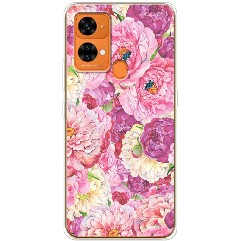 Чехол BoxFace Oukitel C33 Pink Peonies