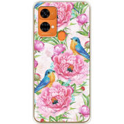 Чехол BoxFace Oukitel C33 Birds and Flowers