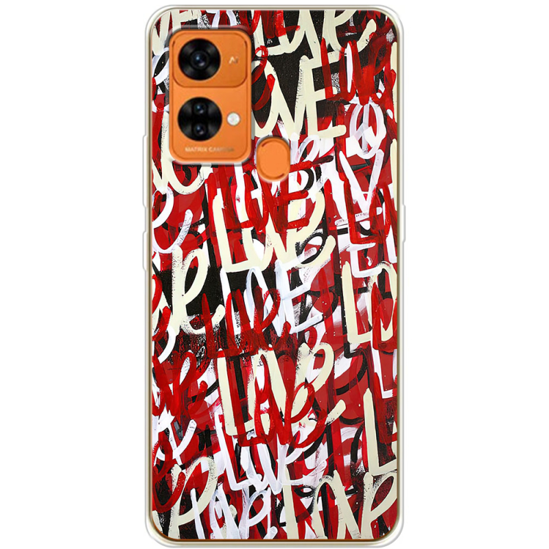 Чехол BoxFace Oukitel C33 Love Graffiti