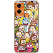 Чехол BoxFace Oukitel C33 Rick and Morty