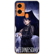 Чехол BoxFace Oukitel C33 Wednesday Addams