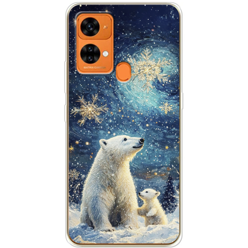 Чехол BoxFace Oukitel C33 Північні ведмеді