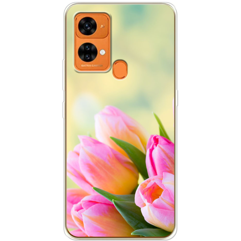 Чехол BoxFace Oukitel C33 Bouquet of Tulips