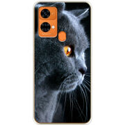 Чехол BoxFace Oukitel C33 English cat