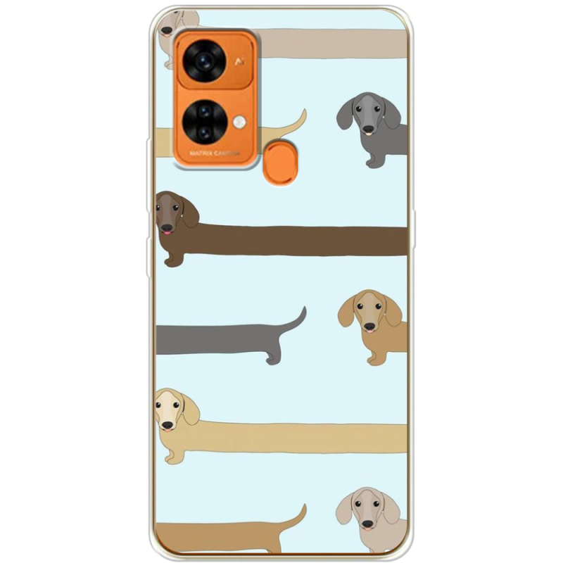 Чехол BoxFace Oukitel C33 Dachshund