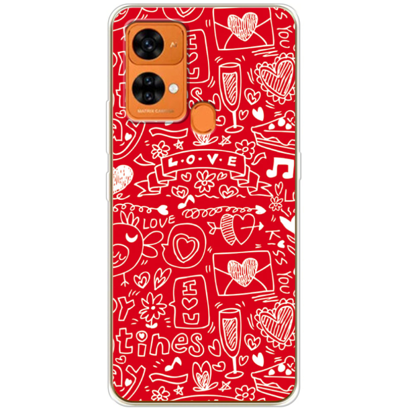 Чехол BoxFace Oukitel C33 Happy Valentines