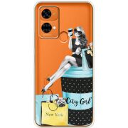 Прозрачный чехол BoxFace Oukitel C33 City Girl