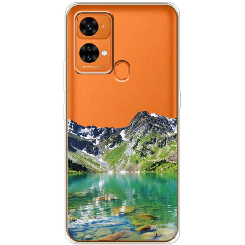 Прозрачный чехол BoxFace Oukitel C33 Green Mountain