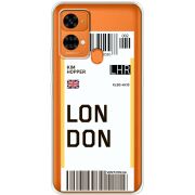 Прозрачный чехол BoxFace Oukitel C33 Ticket London