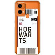 Прозрачный чехол BoxFace Oukitel C33 Ticket Hogwarts