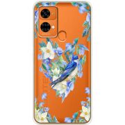 Прозрачный чехол BoxFace Oukitel C33 Spring Bird