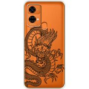 Прозрачный чехол BoxFace Oukitel C33 Chinese Dragon