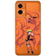 Прозрачный чехол BoxFace Oukitel C33 Naruto and Kurama