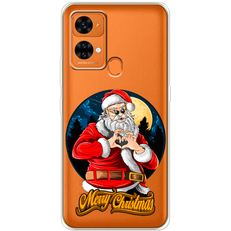 Прозрачный чехол BoxFace Oukitel C33 Cool Santa