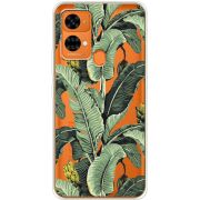 Прозрачный чехол BoxFace Oukitel C33 Banana Leaves