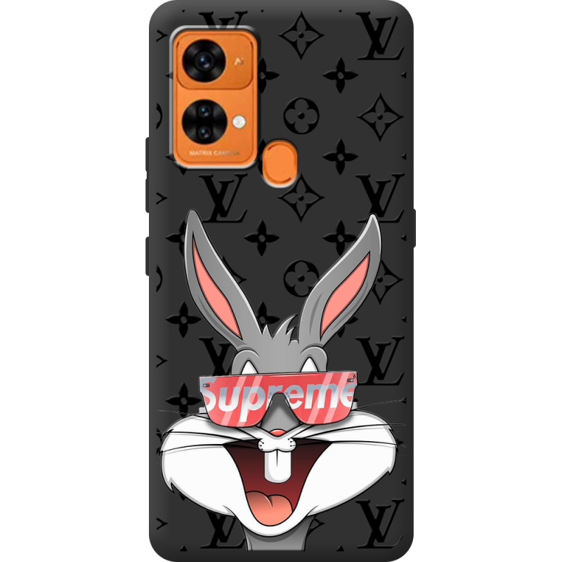 Черный чехол BoxFace Oukitel C33 looney bunny