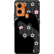 Черный чехол BoxFace Oukitel C33 Flower Hair