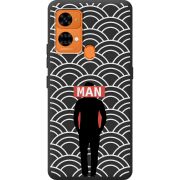 Черный чехол BoxFace Oukitel C33 Man Pattern