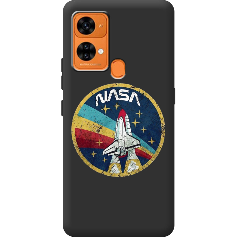 Черный чехол BoxFace Oukitel C33 NASA