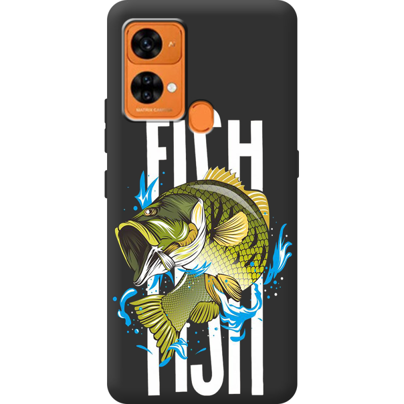 Черный чехол BoxFace Oukitel C33 Fish