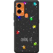 Черный чехол BoxFace Oukitel C33 Among Us Invisible