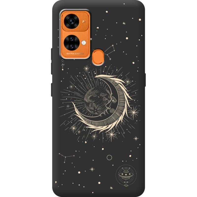 Черный чехол BoxFace Oukitel C33 Moon