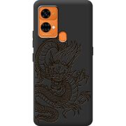 Черный чехол BoxFace Oukitel C33 Chinese Dragon