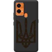 Черный чехол BoxFace Oukitel C33 Ukrainian Trident