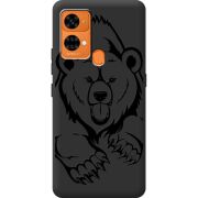 Черный чехол BoxFace Oukitel C33 Grizzly Bear