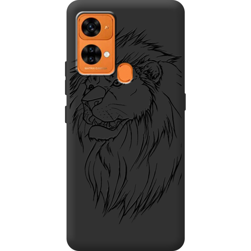 Черный чехол BoxFace Oukitel C33 Lion