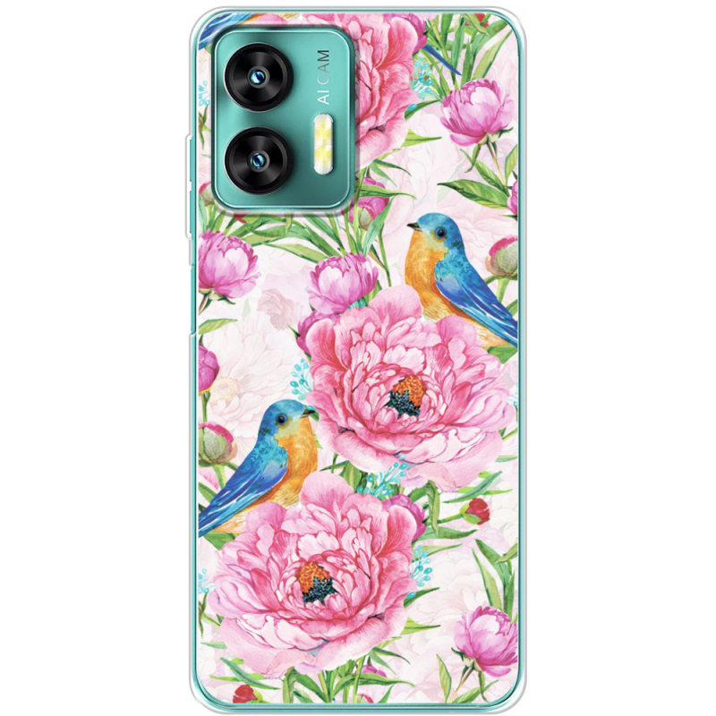 Чехол BoxFace Oukitel C35 Birds and Flowers