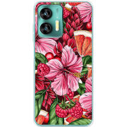 Чехол BoxFace Oukitel C35 Tropical Flowers