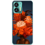 Чехол BoxFace Oukitel C35 Exquisite Orange Flowers