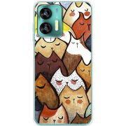 Чехол BoxFace Oukitel C35 Sleepy Cats