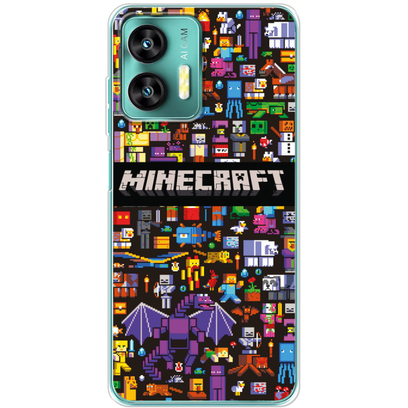 Чехол BoxFace Oukitel C35 Minecraft Mobbery