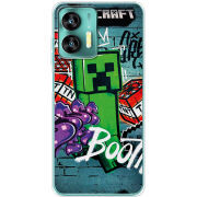 Чехол BoxFace Oukitel C35 Minecraft Graffiti