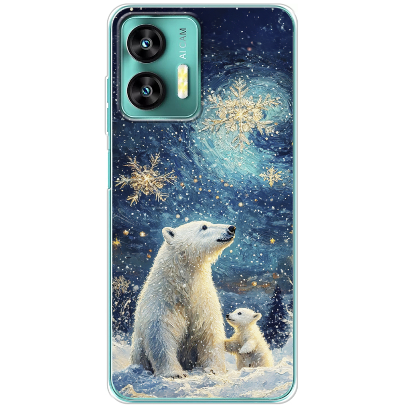Чехол BoxFace Oukitel C35 Північні ведмеді
