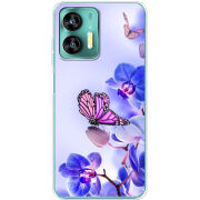 Чехол BoxFace Oukitel C35 Orchids and Butterflies