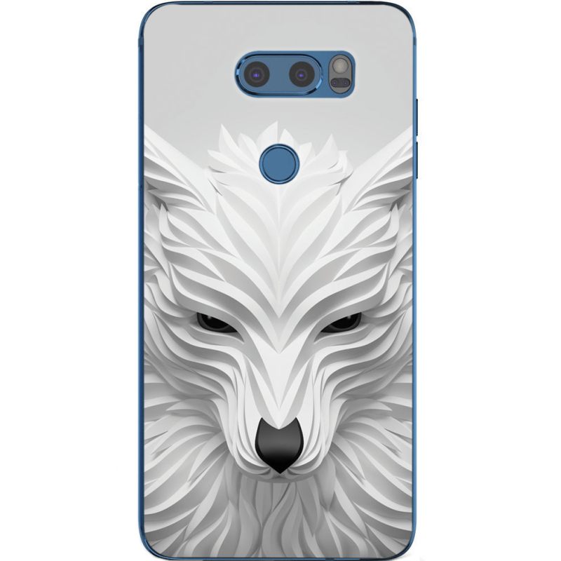 Чехол Uprint LG V30 / V30 Plus H930DS White Wolf