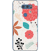 Чехол Uprint LG V30 / V30 Plus H930DS Line Flowers