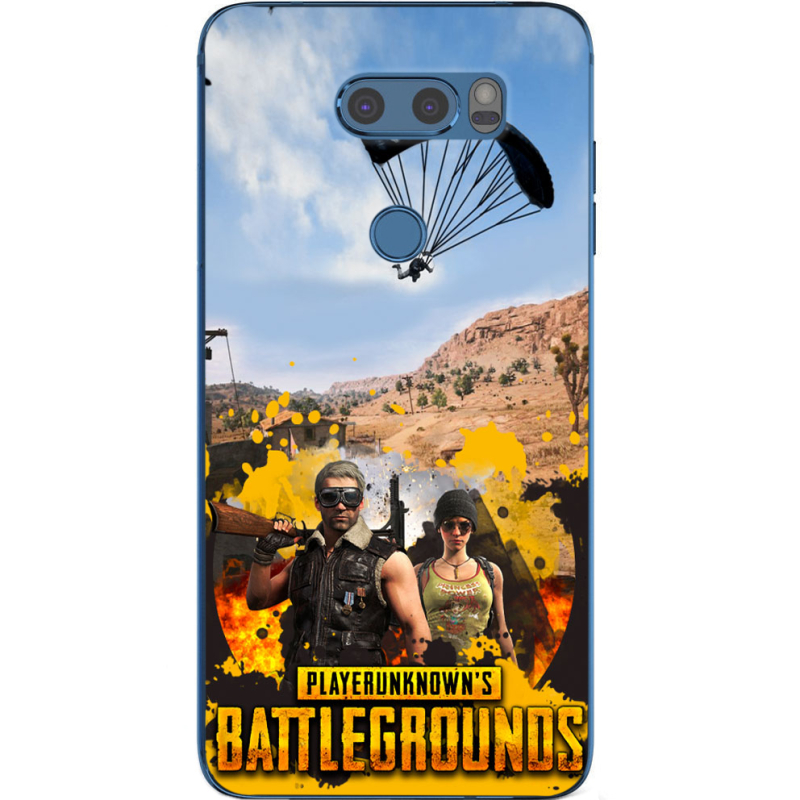 Чехол Uprint LG V30 / V30 Plus H930DS Pubg parachute